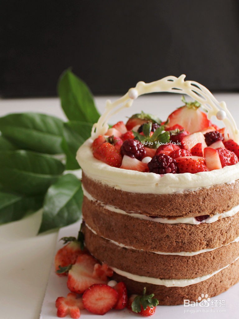 跟风裸蛋糕的做法