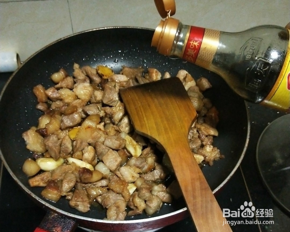 诱惑味蕾的豇豆干蒸肉