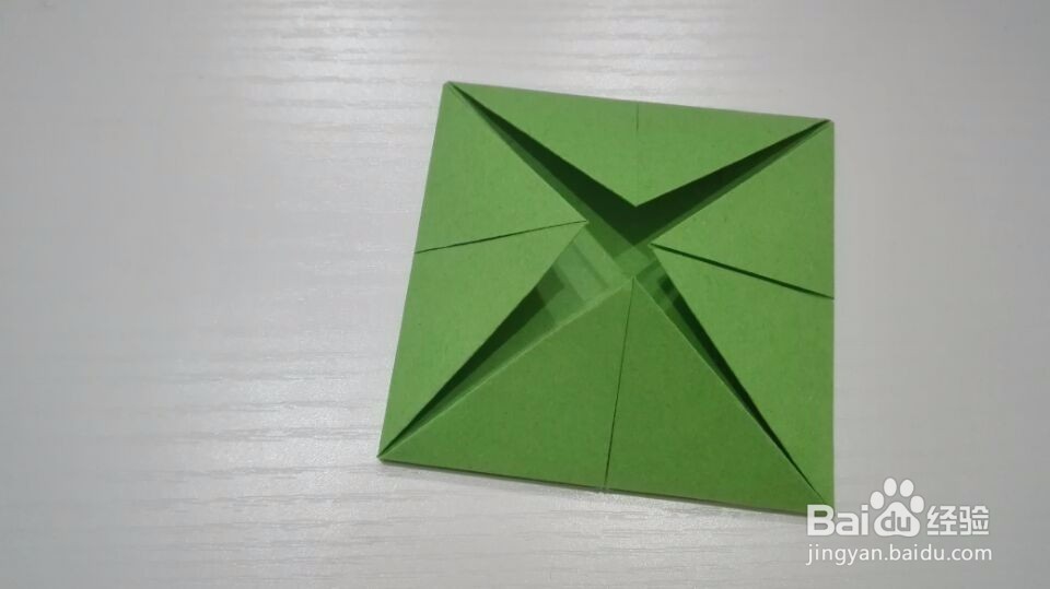 花瓣盒子手工折纸