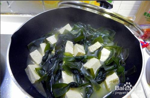 海带豆腐汤的做法