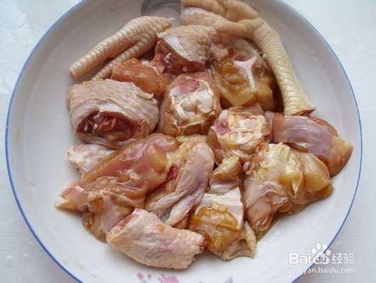 香葱豆豉煸鸡块的做法？