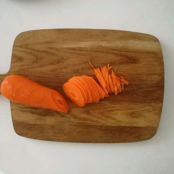 青椒胡萝卜丝炒蛋