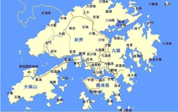 香港的土地面积有多大