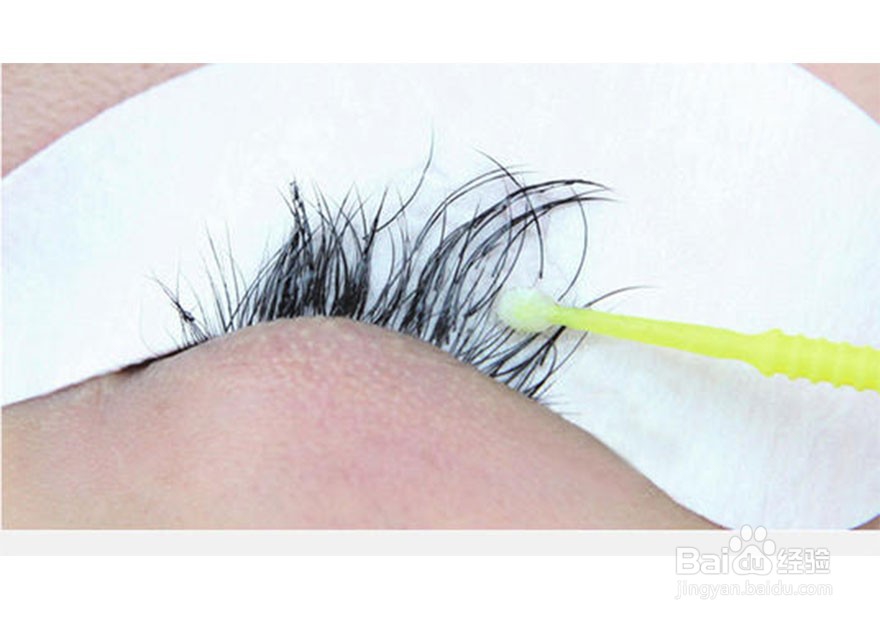 种睫毛的胶干了小妙招