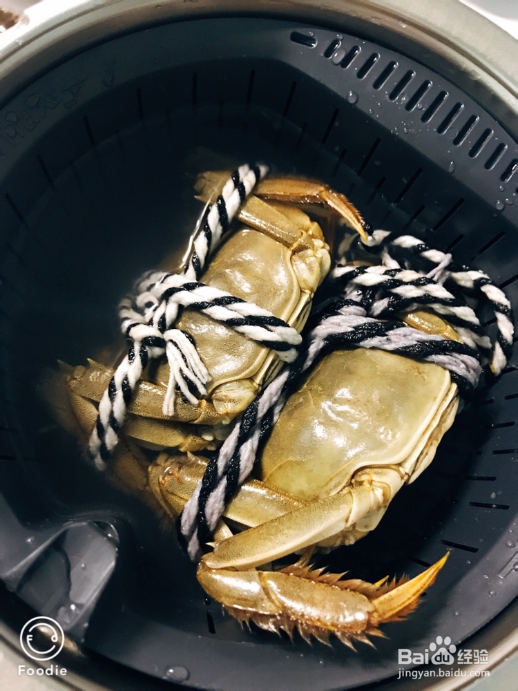 妈妈教你做清蒸大闸蟹