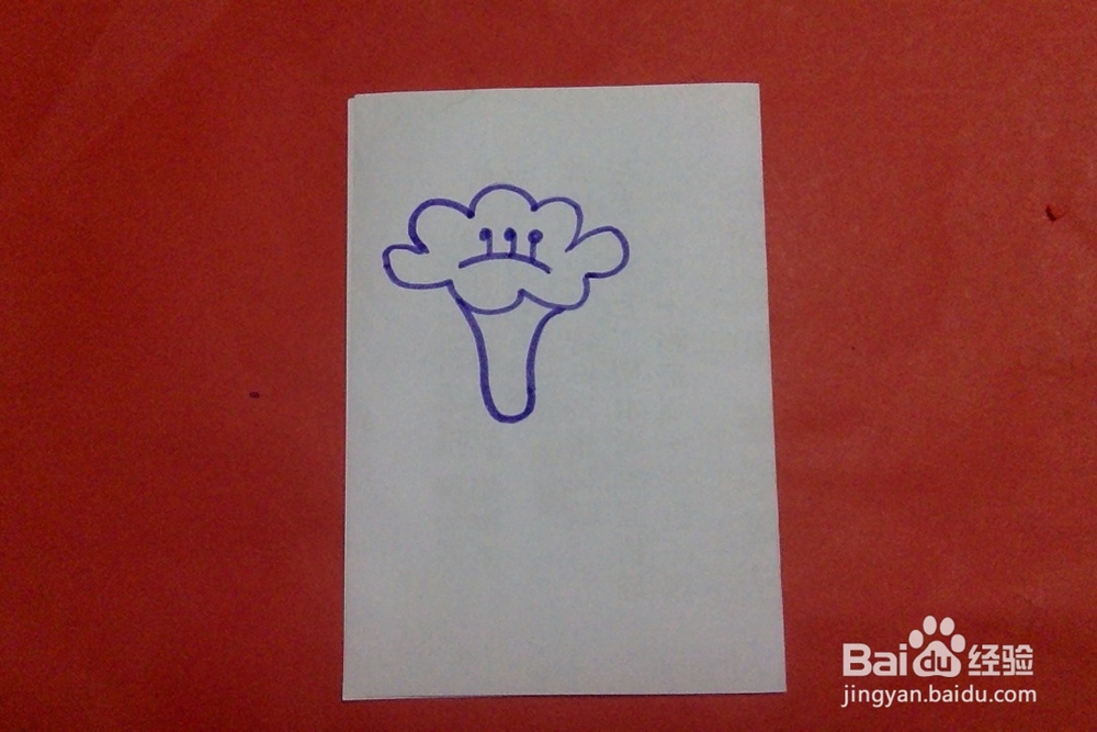 简笔画怎么画小花朵儿的画法儿童启蒙画 十七