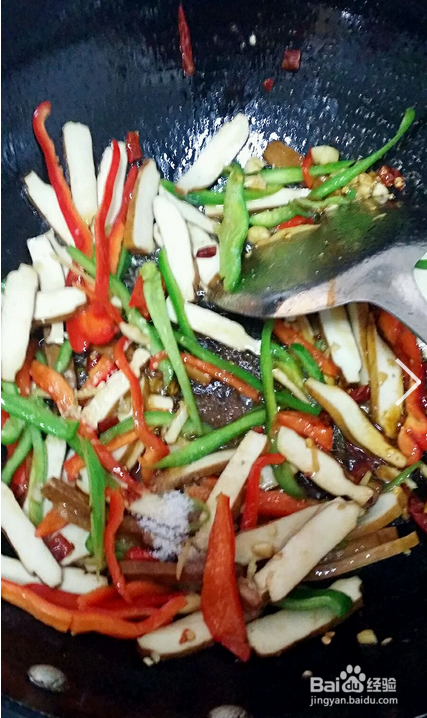 如何做超级下饭的炒豆腐干