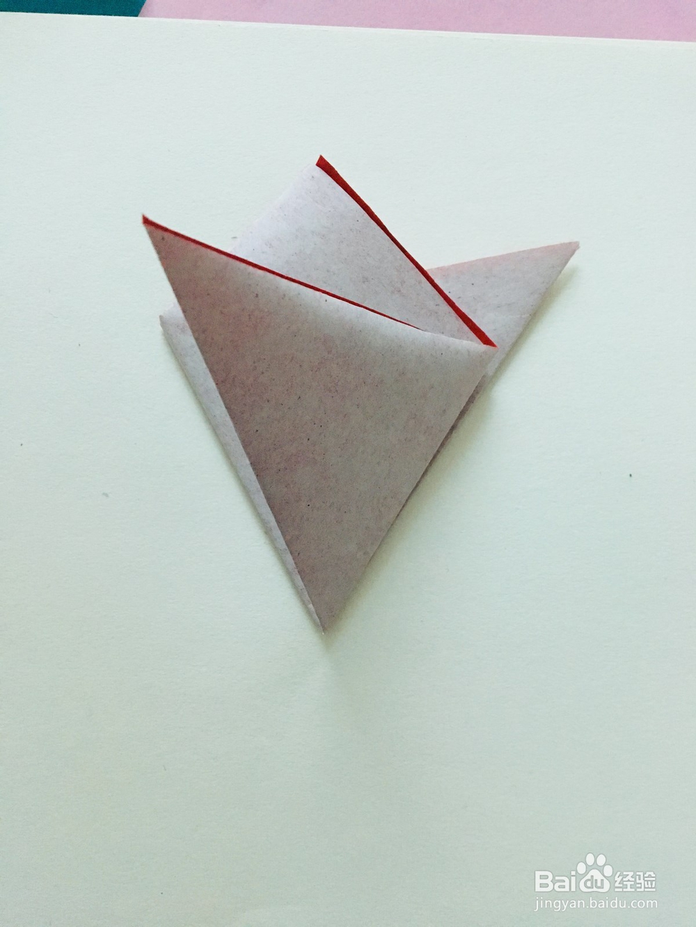 剪纸：锯齿边五角星的剪法