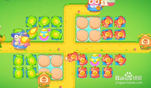 保卫萝卜4绿野奇缘56关攻略图解法攻略