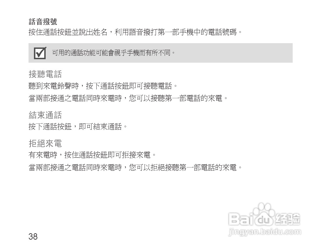 三星HM1600蓝牙耳机使用说明书:[4]