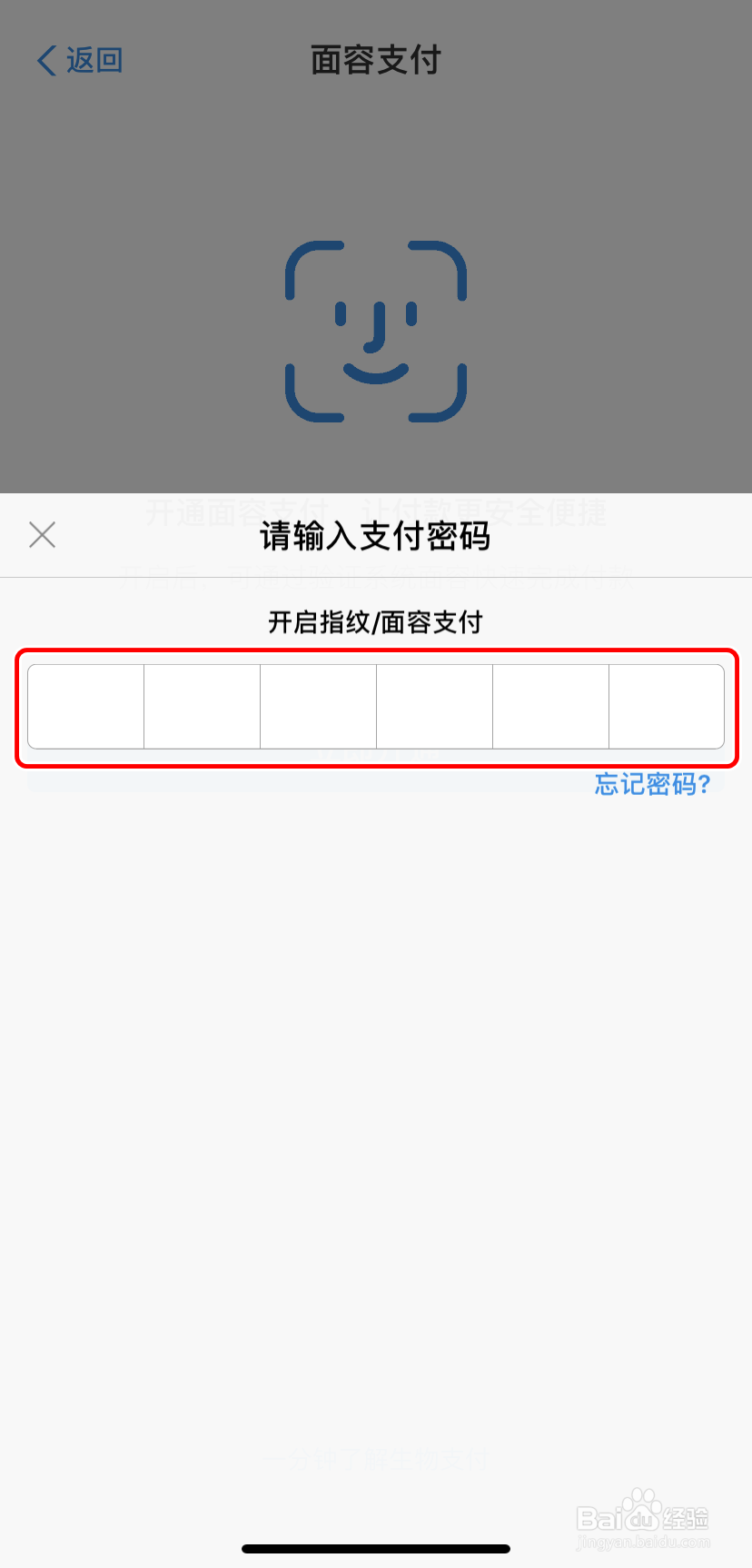 【支付宝】如何开启面容支付