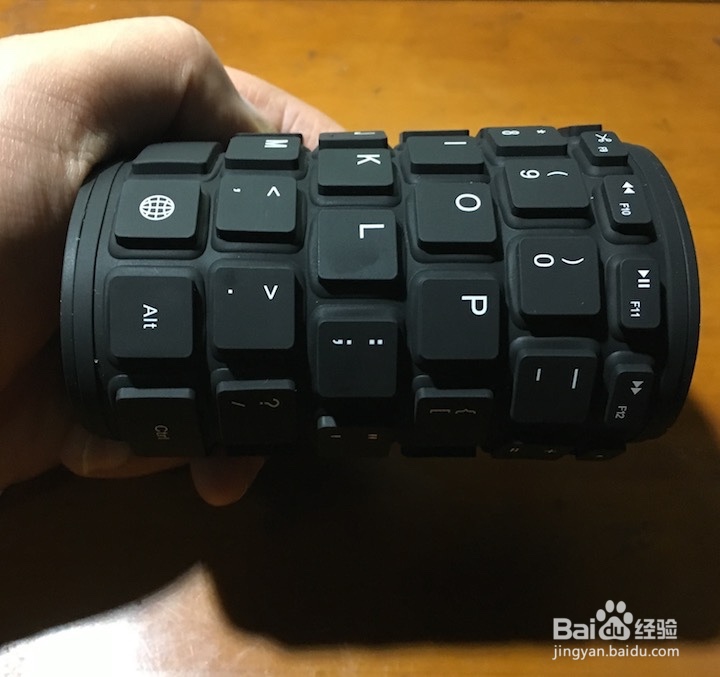 百度硅胶键盘开箱晒物