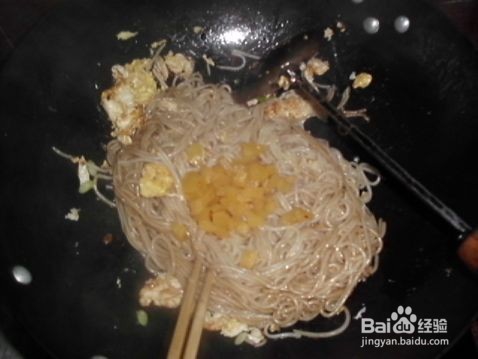 鸡蛋炒粉妙招