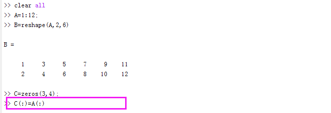 手把手教你用matlab对矩阵变维