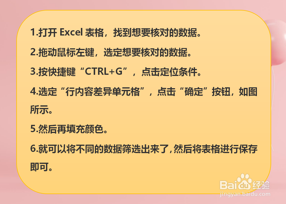 Excel如何核对两表数据?