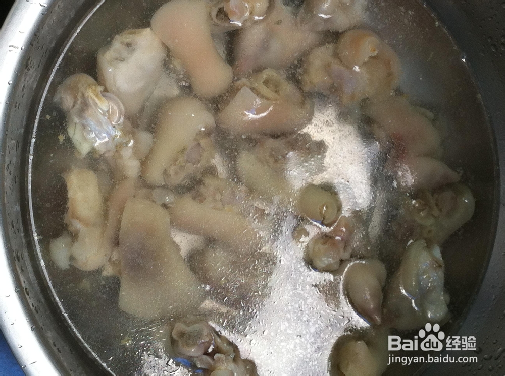 暑期美味菜2——黄豆炖猪蹄