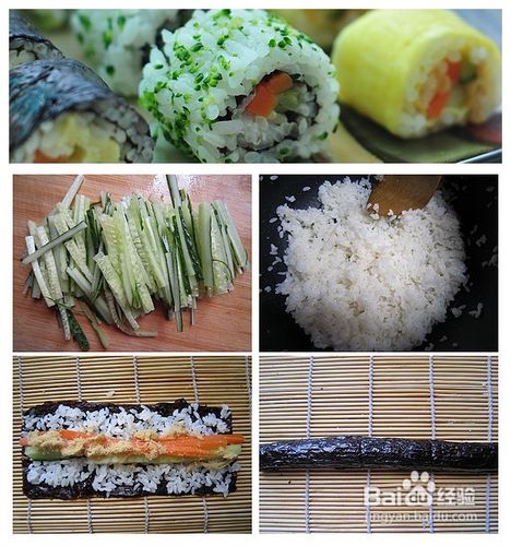 在家diy美味寿司
