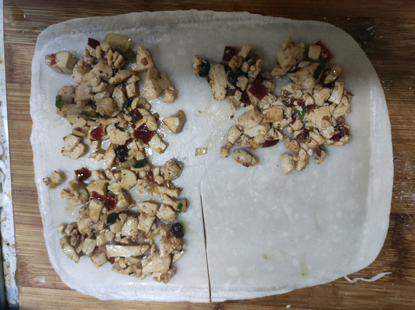 麻婆豆腐香酥饼