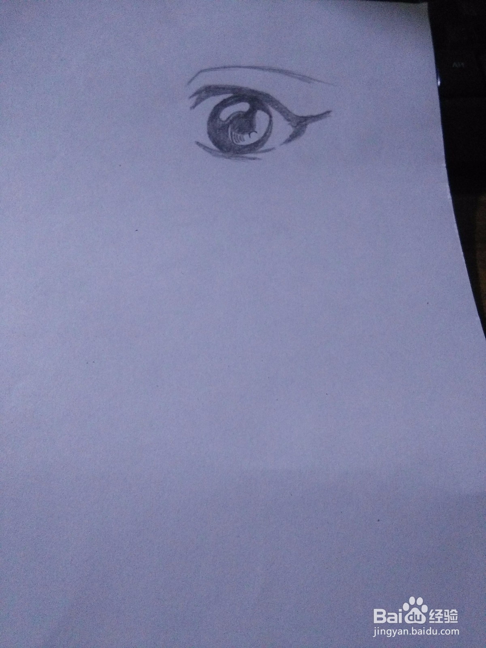 简单的动漫人物眼睛怎么画(3)