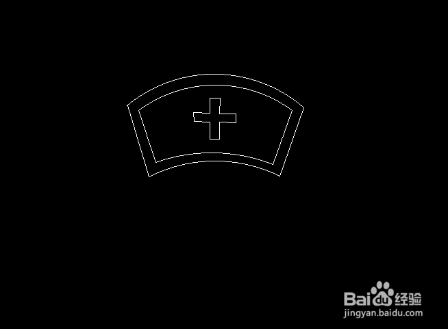 使用CAD如何绘制护士