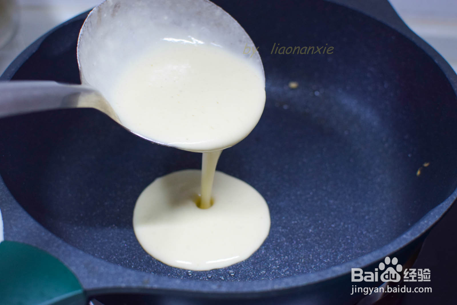 快手早餐鸡蛋饼的做法