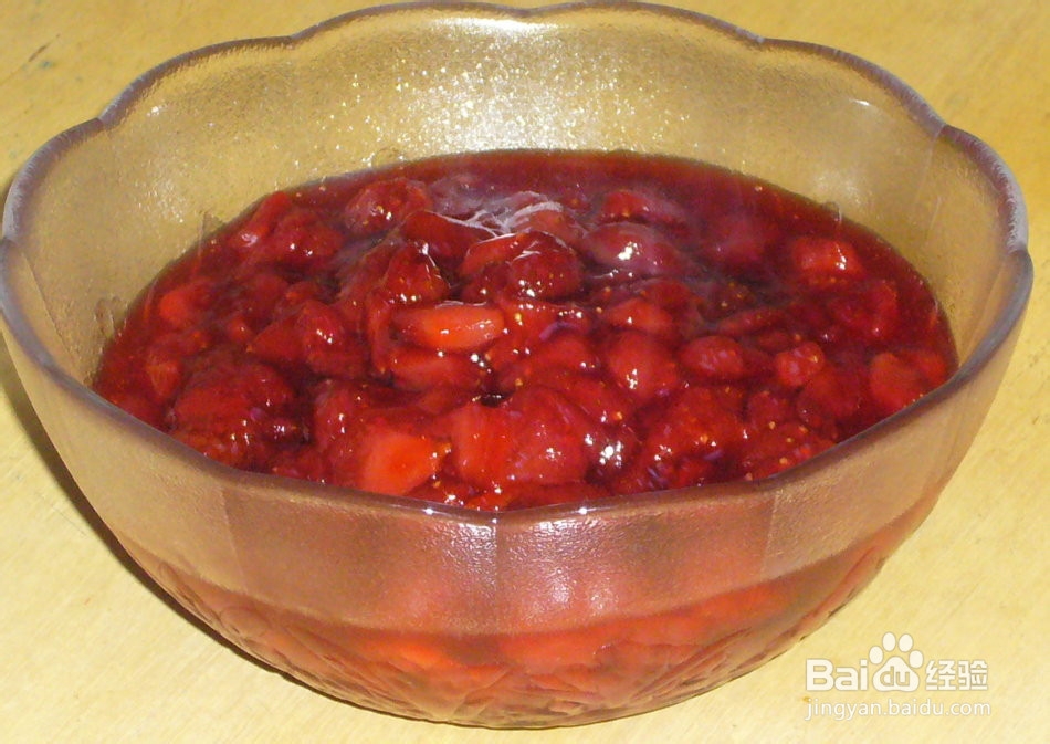 简易蛋糕的做法——草莓方蛋糕