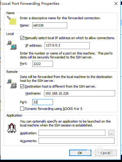 通过securecrt进行端口转发