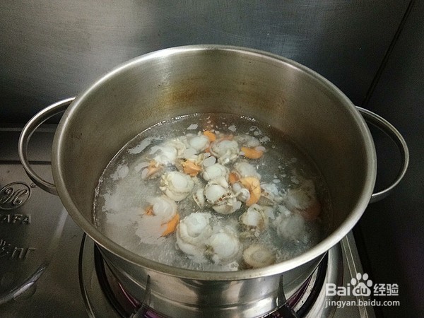 菠菜拌扇贝做法