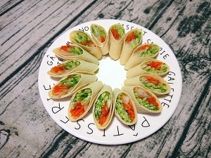 超级好吃的肉酱豆腐卷