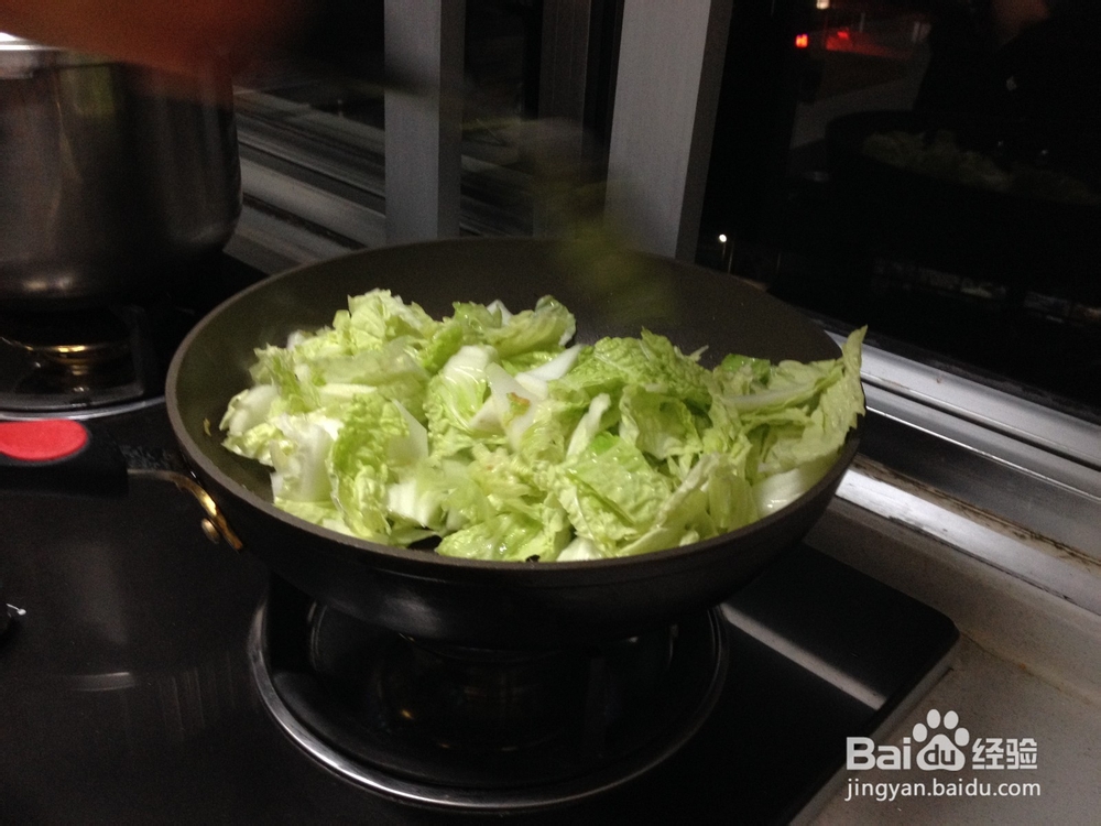 冬季里的温暖--白菜炖豆腐