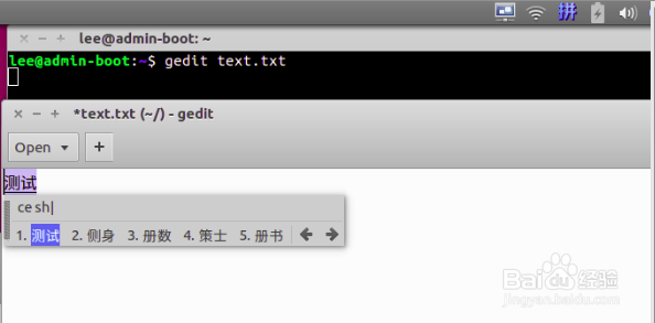 ubuntu 16.04LTS切换启用ibus 拼音输入法