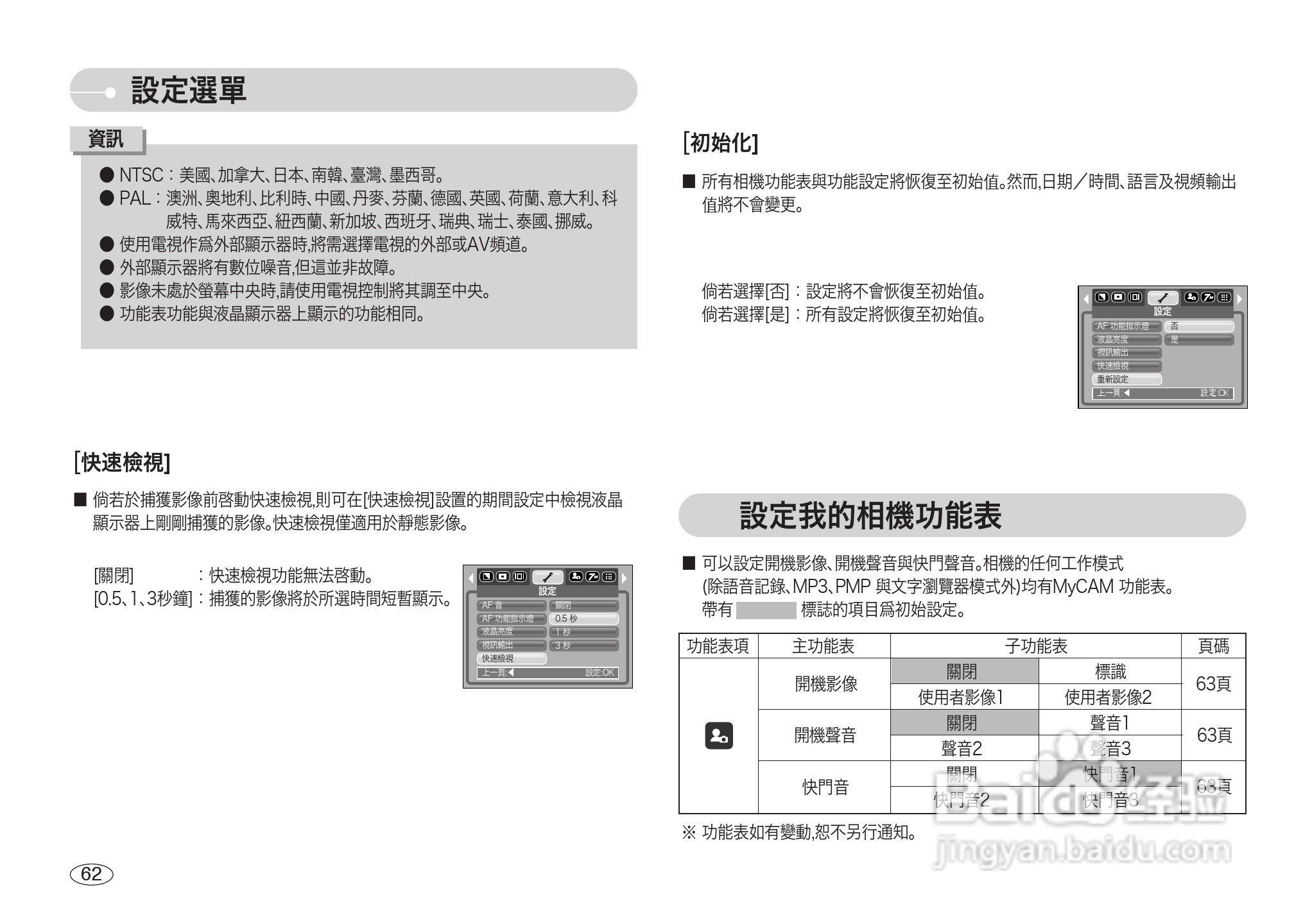 三星NV3数码相机使用说明书:[7]
