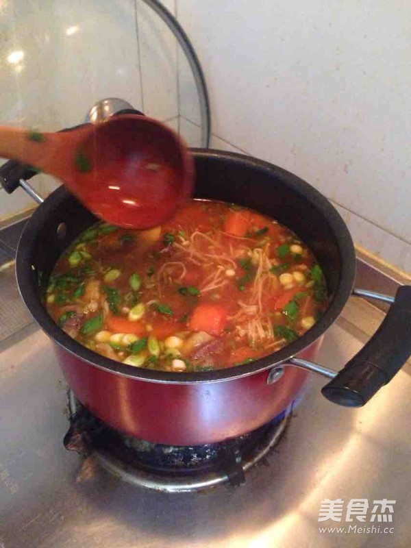 番茄牛腩乌冬面