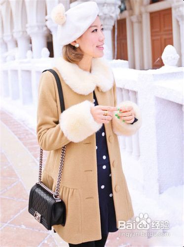 教你呢子大衣巧妙搭你也可以清新甜美的技巧哦