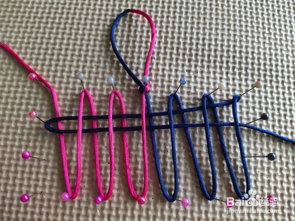 中国结进阶——一字盘长结