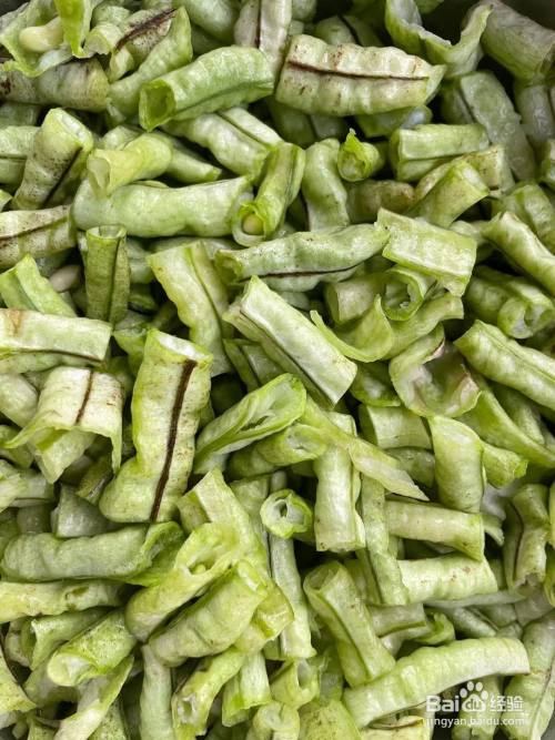 如何烝老豆角?