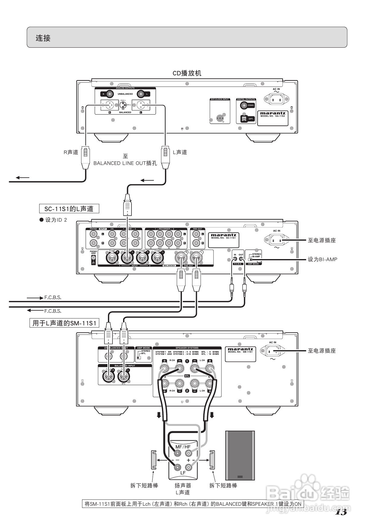 马兰士SM-11S1功放使用说明书:[1]
