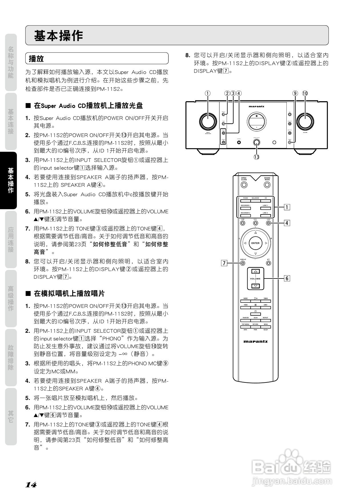 马兰士功放系列介绍图片