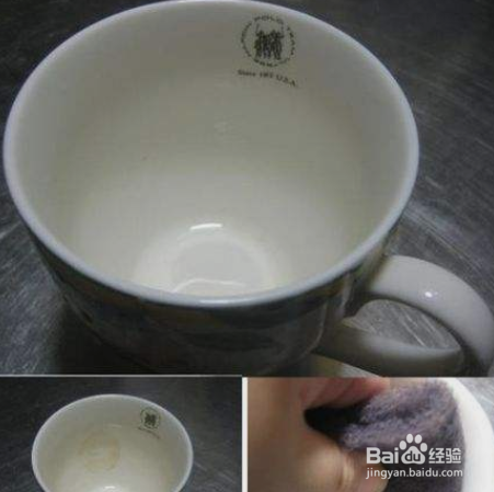 如何清理茶杯上的茶渍