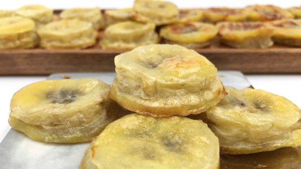 超简单烤香蕉片