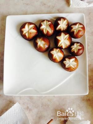 家庭版蚝油香菇小油菜的做法