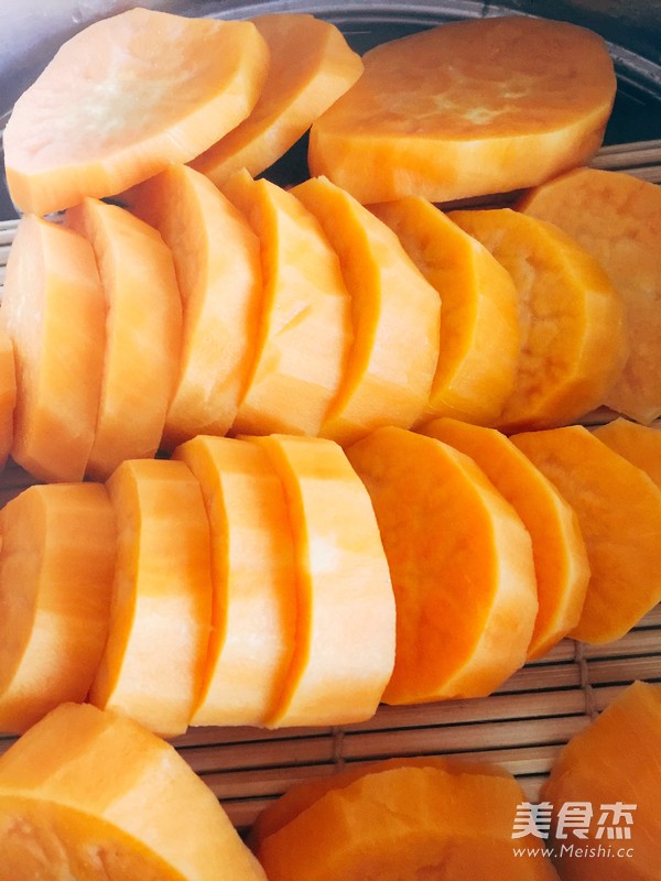 呆萌红薯球的做法