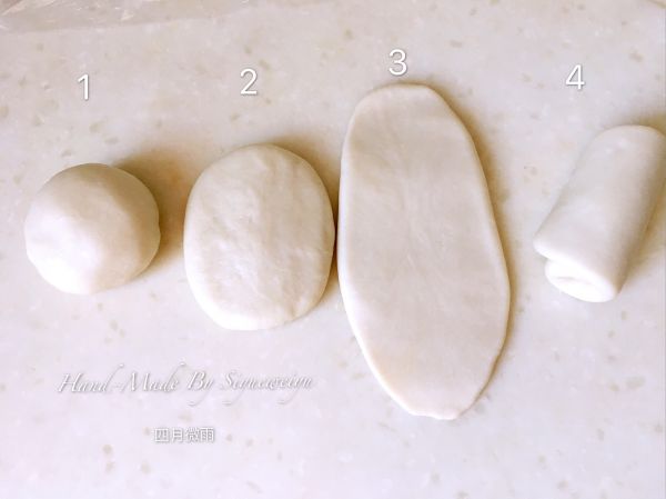 麻薯玫瑰豆沙酥