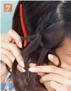 编刘海简单好看的步骤