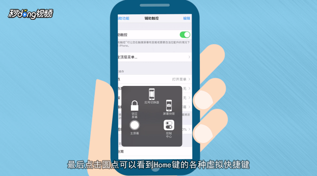 苹果辅助功能选项怎么设置