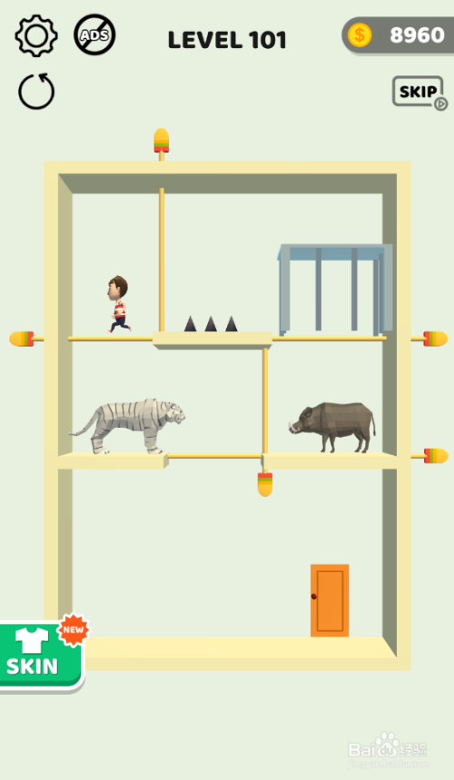 Pull The Pins的第101关如何通关