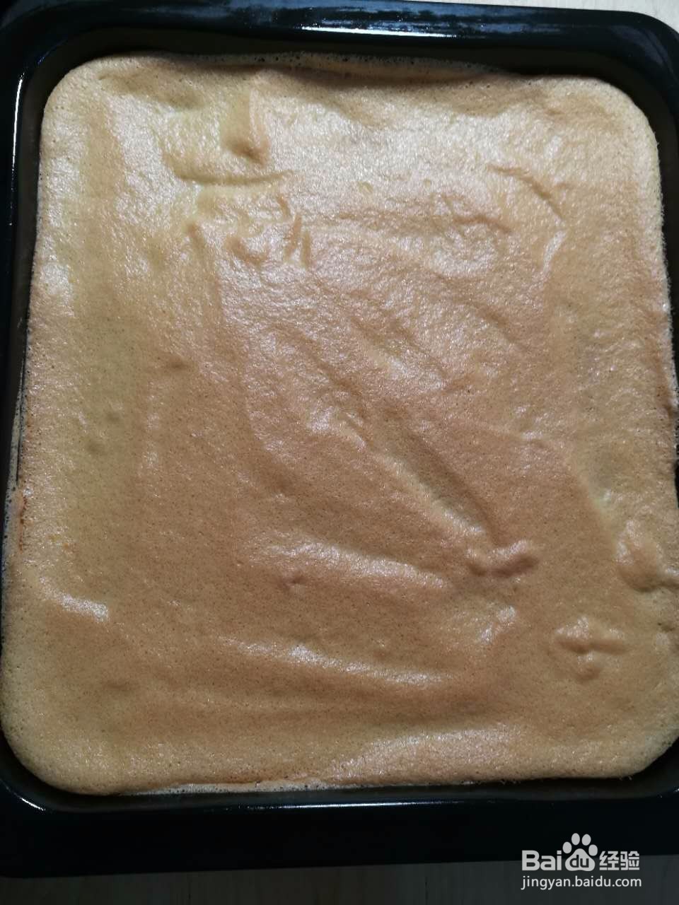 自制美味蛋糕卷早餐