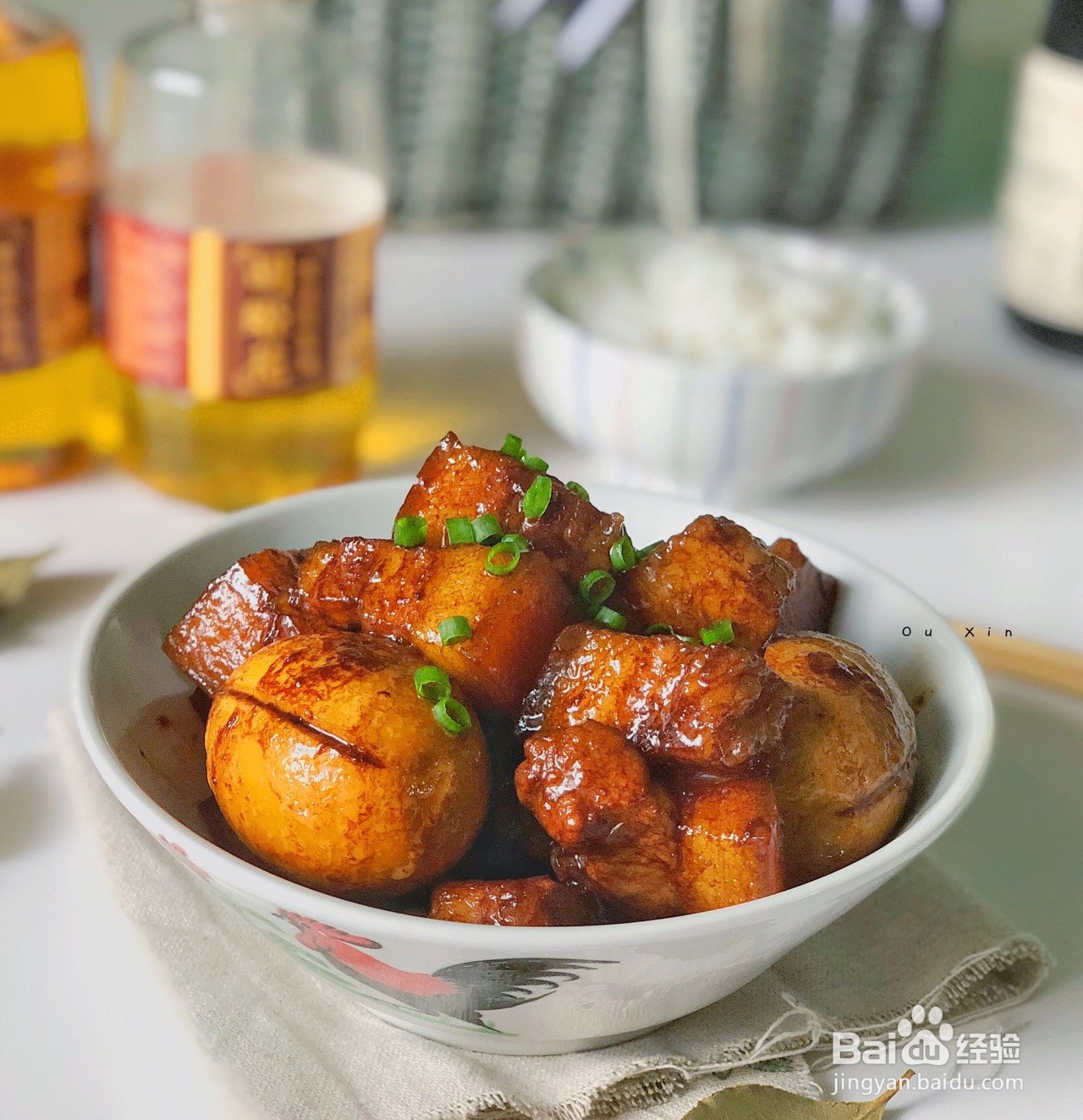 快手红烧肉卤蛋的做法