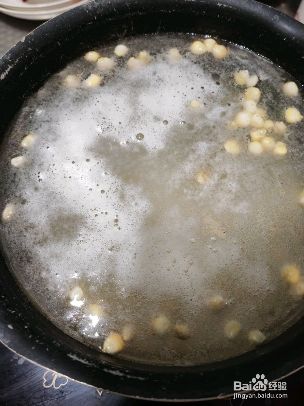菠菜猪肝粥的做法
