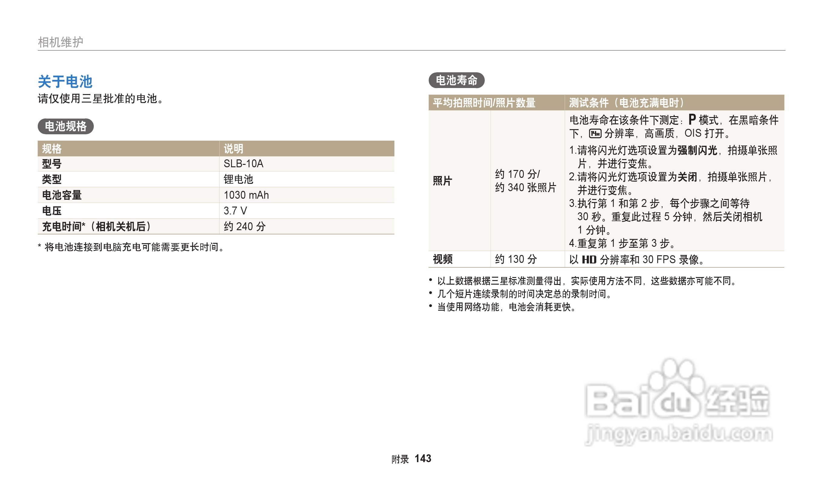 三星WB202F数码相机说明书:[15]